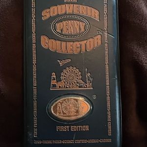 Vintage Souvenir Penny Collection book